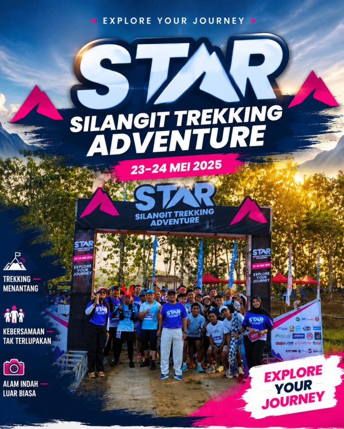 Silangit Trekking Adventure 2026 Berlangsung Meriah dan Penuh Semangat
