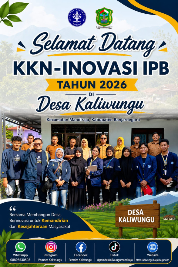 Pemerintah Desa Kaliwungu Sambut Mahasiswa KKN-Inovasi IPB Tahun 2026